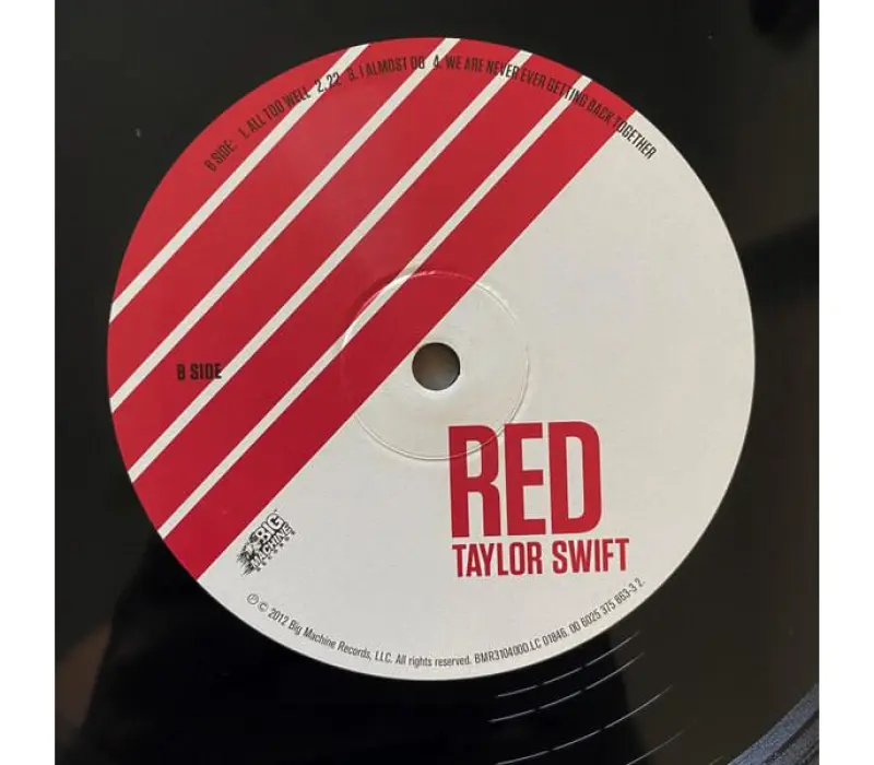 Виниловая пластинка Taylor Swift – Red, Kinodrive.kz — фото 5