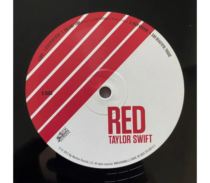 Виниловая пластинка Taylor Swift – Red, Kinodrive.kz — фото 6
