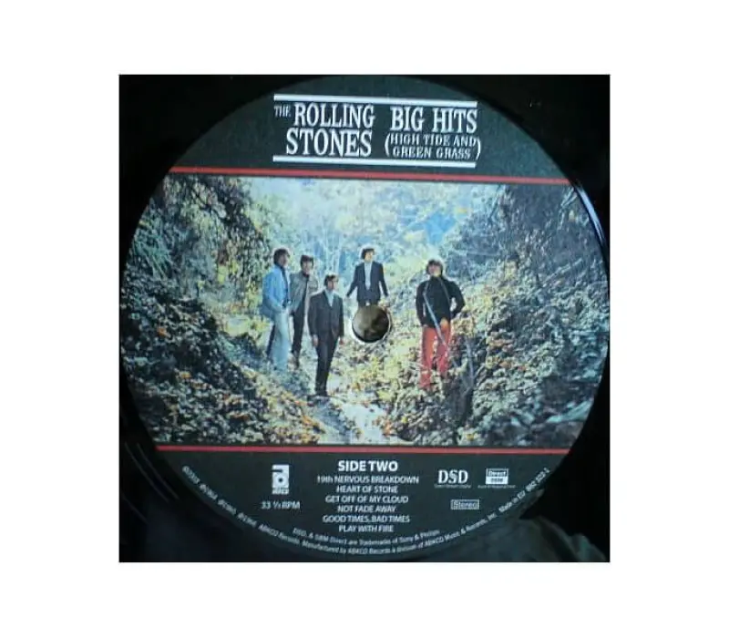 Виниловая пластинка The Rolling Stones – Big Hits (High Tide And Green Grass), Kinodrive.kz — фото 6