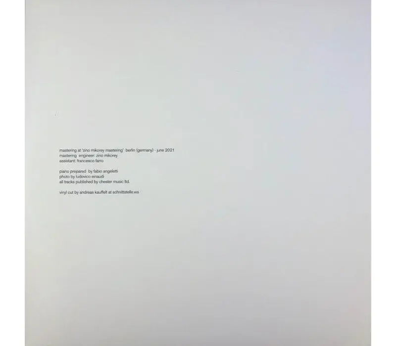 Виниловая пластинка Ludovico Einaudi – Undiscovered Vol.2, Kinodrive.kz — фото 3