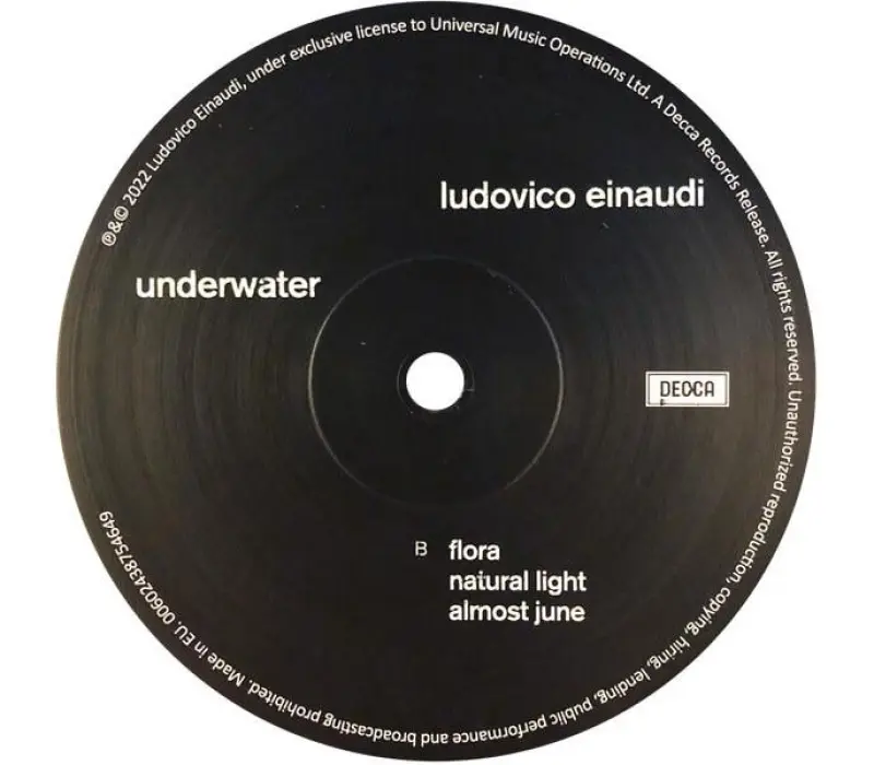 Виниловая пластинка Ludovico Einaudi – Undiscovered Vol.2, Kinodrive.kz — фото 6