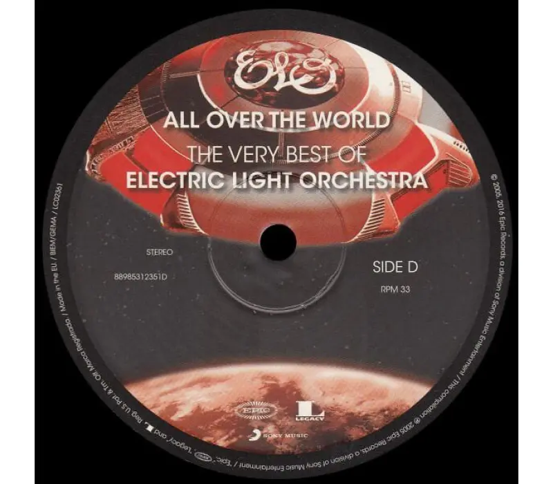 Виниловая пластинка Electric Light Orchestra – All Over The World - The Very Best Of, Kinodrive.kz — фото 10