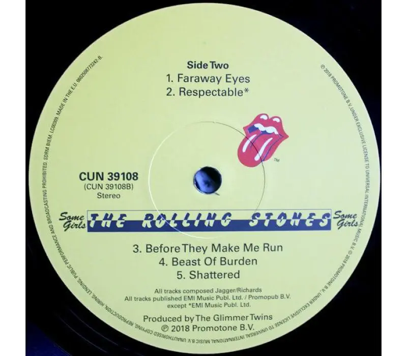 Виниловая пластинка The Rolling Stones – Some Girls, Kinodrive.kz — фото 8