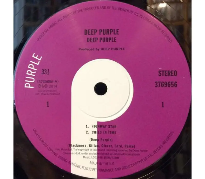 Виниловая пластинка Deep Purple – Made In Japan, Kinodrive.kz — фото 10