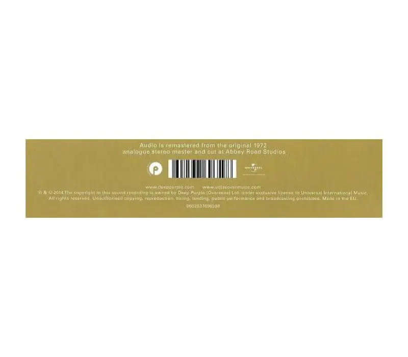 Виниловая пластинка Deep Purple – Made In Japan, Kinodrive.kz — фото 2