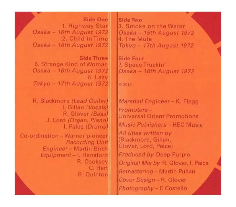 Виниловая пластинка Deep Purple – Made In Japan, Kinodrive.kz — фото 3