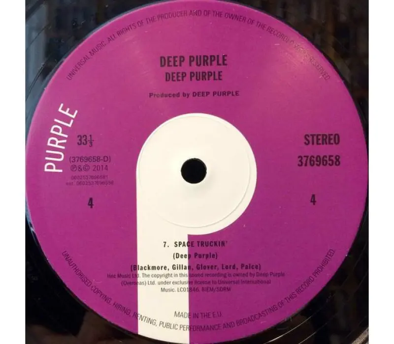 Виниловая пластинка Deep Purple – Made In Japan, Kinodrive.kz — фото 6