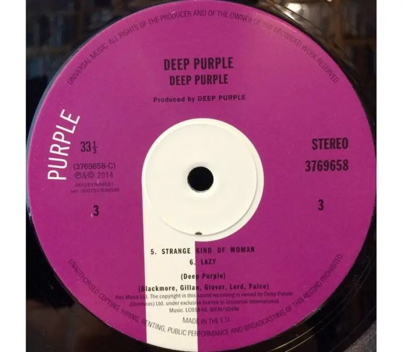 Виниловая пластинка Deep Purple – Made In Japan, Kinodrive.kz — фото 7