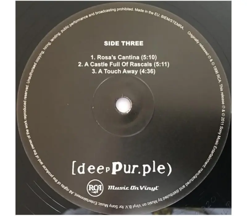 Виниловая пластинка Deep Purple – Purpendicular, Kinodrive.kz — фото 6