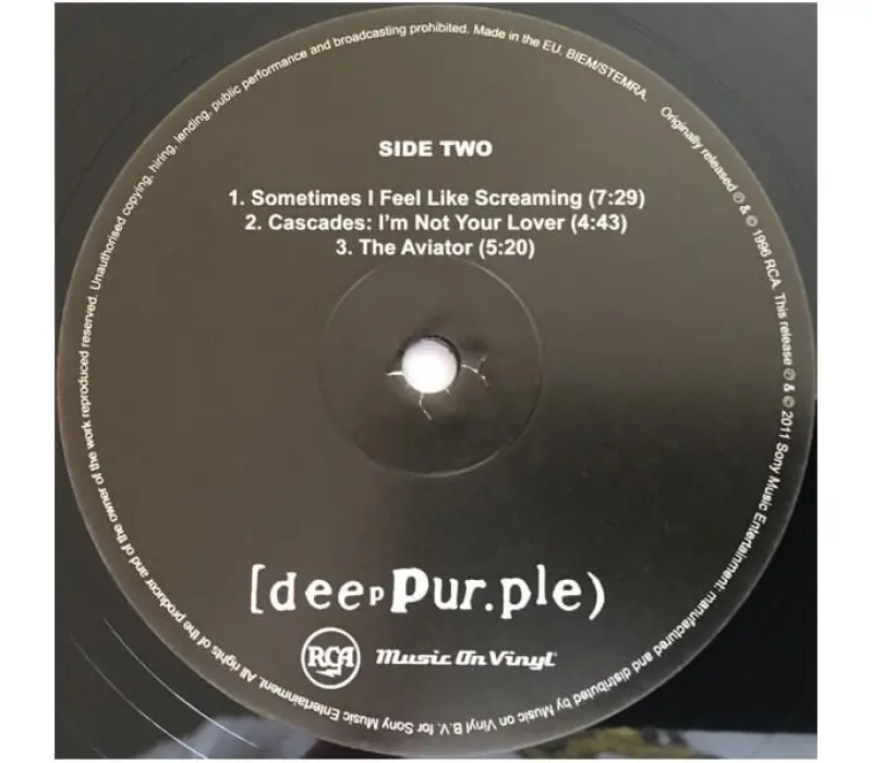 Виниловая пластинка Deep Purple – Purpendicular, Kinodrive.kz — фото 7