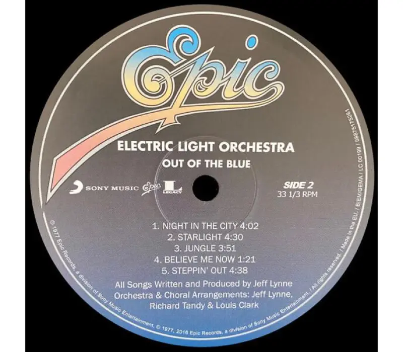 Виниловая пластинка Electric Light Orchestra – Out Of The Blue, Kinodrive.kz — фото 10