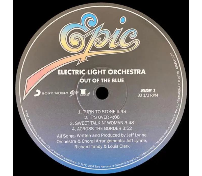 Виниловая пластинка Electric Light Orchestra – Out Of The Blue, Kinodrive.kz — фото 11