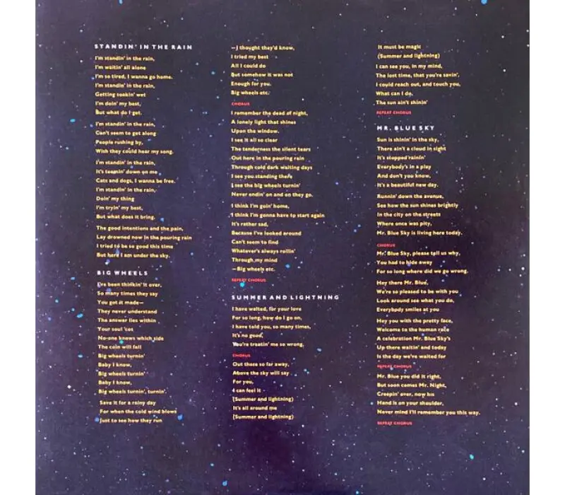 Виниловая пластинка Electric Light Orchestra – Out Of The Blue, Kinodrive.kz — фото 4