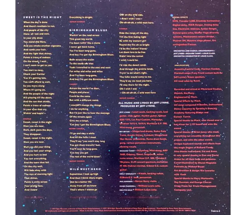 Виниловая пластинка Electric Light Orchestra – Out Of The Blue, Kinodrive.kz — фото 5