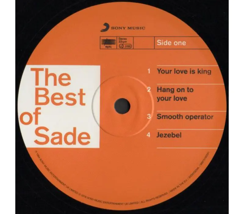 Виниловая пластинка Sade – The Best Of Sade, Kinodrive.kz — фото 5
