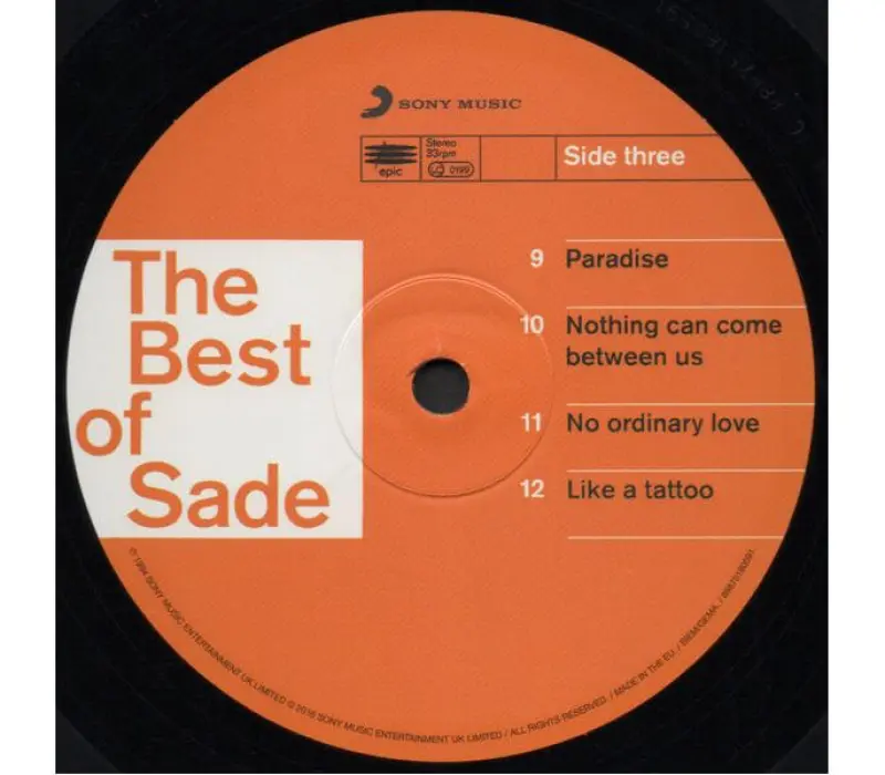 Виниловая пластинка Sade – The Best Of Sade, Kinodrive.kz — фото 7