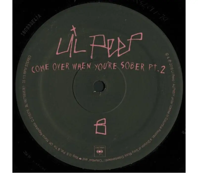 Виниловая пластинка Lil Peep – Come Over When You're Sober, Kinodrive.kz — фото 6