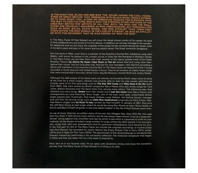 Виниловая пластинка Various Artists – The Many Faces Of Rod Stewart, Kinodrive.kz — фото 3