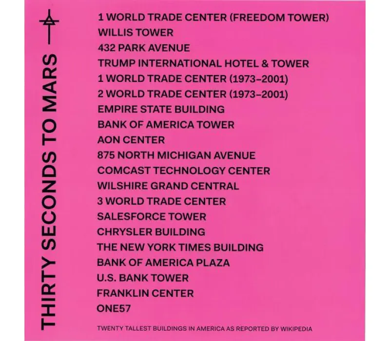 Виниловая пластинка Thirty Seconds To Mars – America, Kinodrive.kz — фото 7