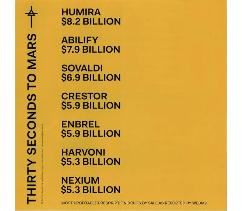 Виниловая пластинка Thirty Seconds To Mars – America, Kinodrive.kz — фото 8