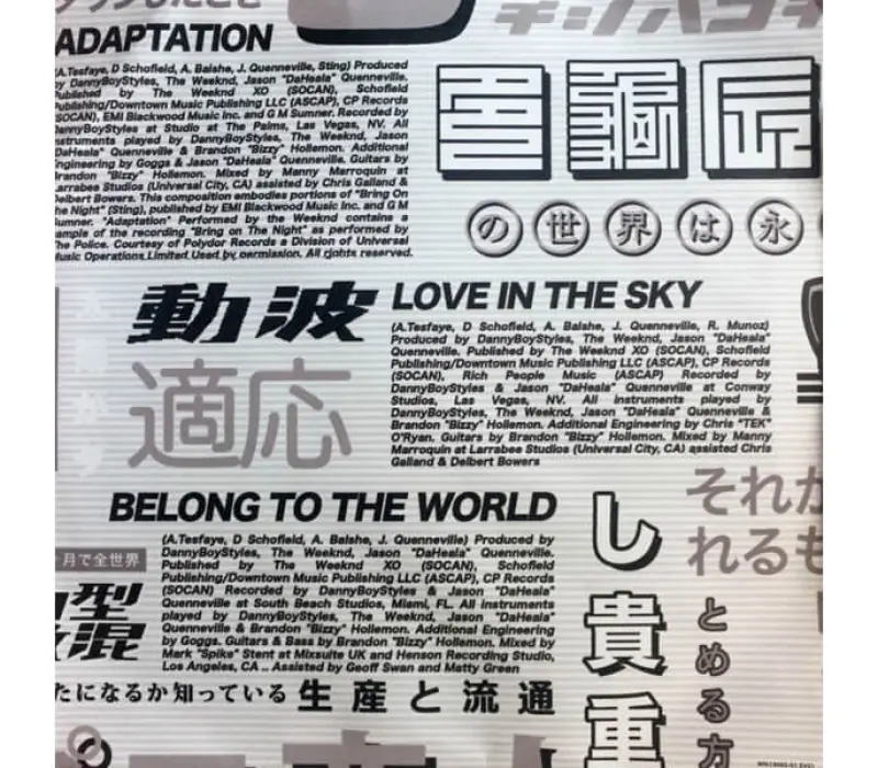 Виниловая пластинка TheWeeknd – Kiss Land, Kinodrive.kz — фото 8