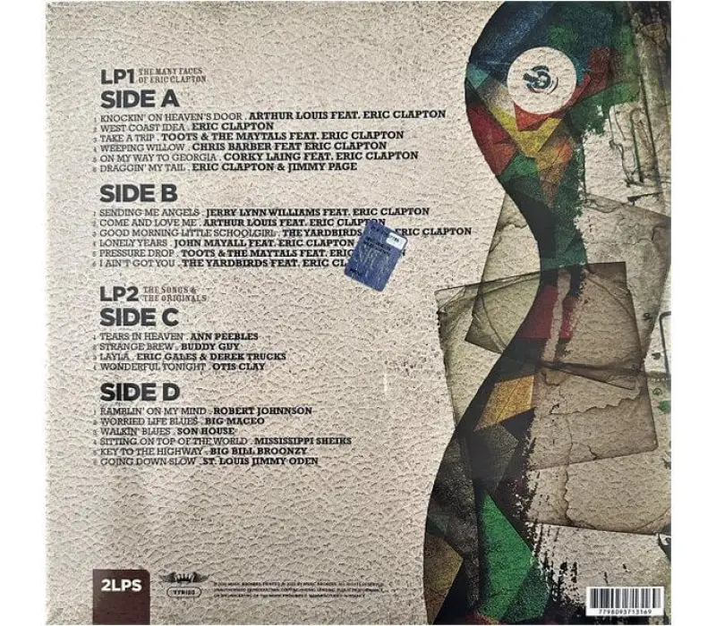 Виниловая пластинка Various Artists – The Many Faces Of Eric Clapton, Kinodrive.kz — фото 2