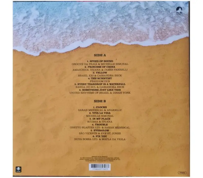 Виниловая пластинка Bossa N' Coldplay – The Electro-Bossa Songbook Of Coldplay, Kinodrive.kz — фото 4