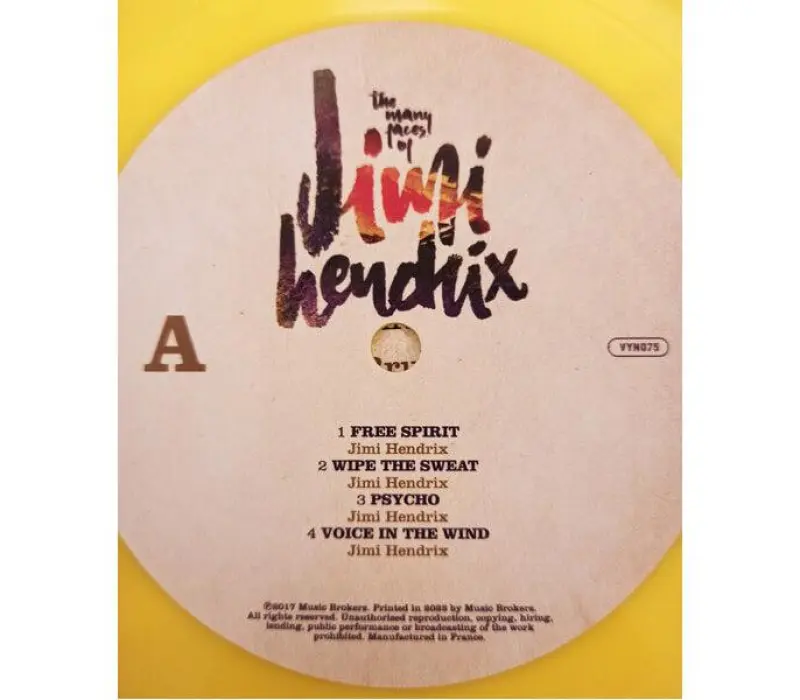 Виниловая пластинка Jimi Hendrix and Various Artists– The Many Faces Of Jimi Hendrix, Kinodrive.kz — фото 6