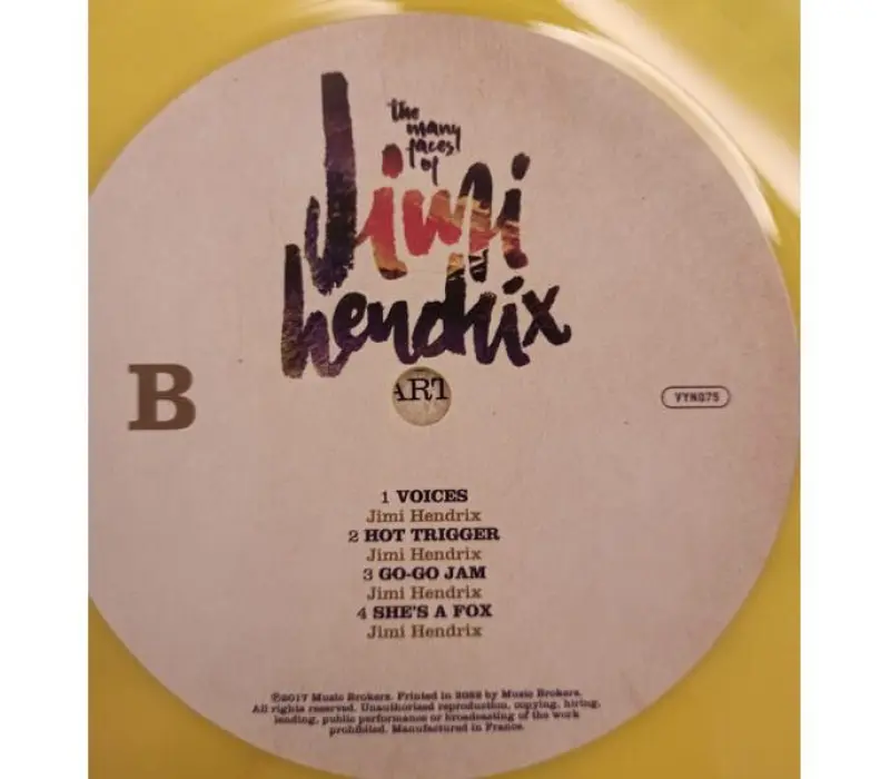 Виниловая пластинка Jimi Hendrix and Various Artists– The Many Faces Of Jimi Hendrix, Kinodrive.kz — фото 7