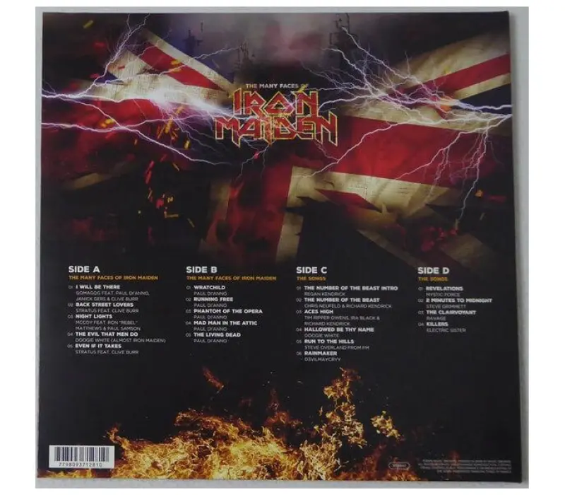 Виниловая пластинка Various Artists– The Many Faces Of Iron Maiden, Kinodrive.kz — фото 9