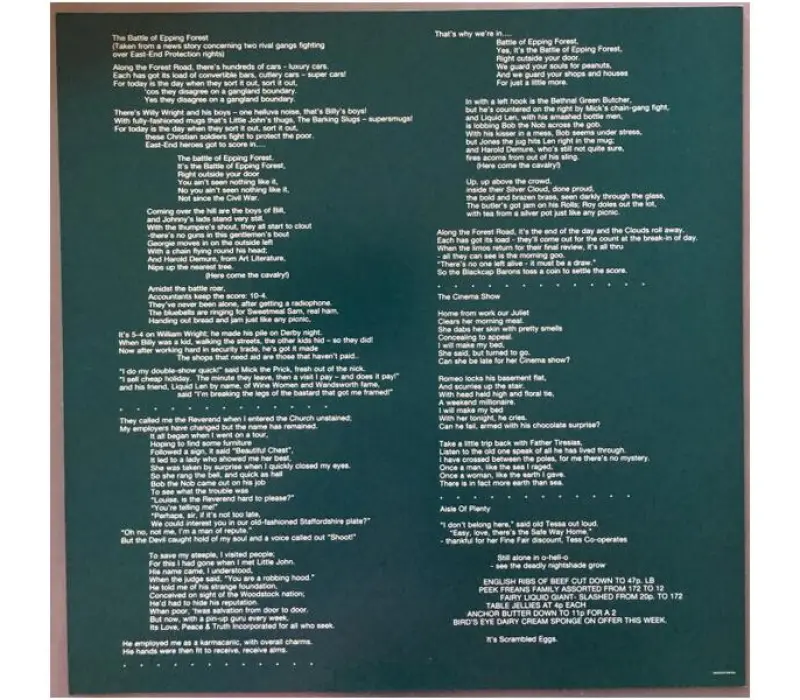 Виниловая пластинка Genesis – Selling England By The Pound, Kinodrive.kz — фото 2