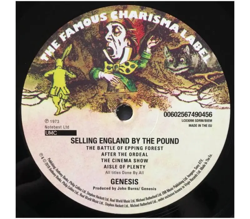 Виниловая пластинка Genesis – Selling England By The Pound, Kinodrive.kz — фото 5