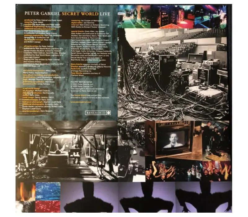 Виниловая пластинка Peter Gabriel – Secret World Live, Kinodrive.kz — фото 6