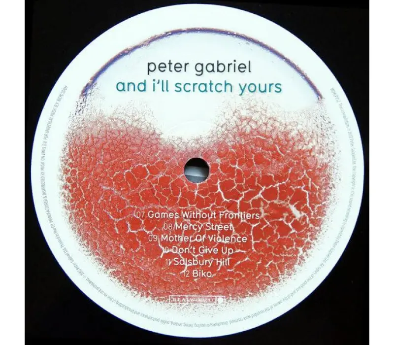 Виниловая пластинка Peter Gabriel – Scratch My Back / And I'll Scratch Yours, Kinodrive.kz — фото 6