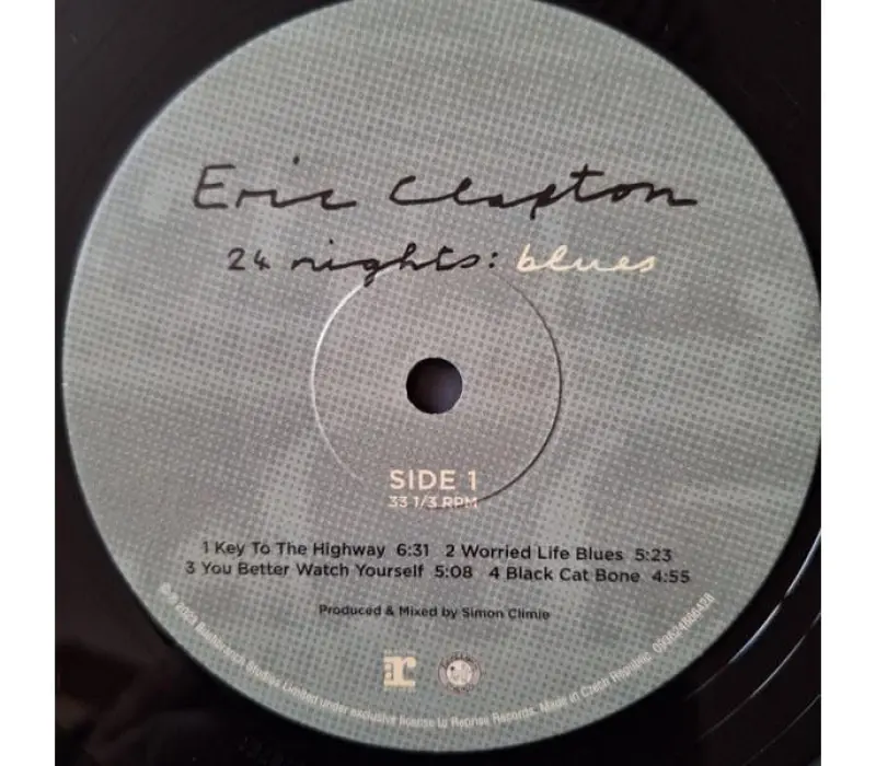 Виниловая пластинка Eric Clapton – 24 Nights: Blues, Kinodrive.kz — фото 4