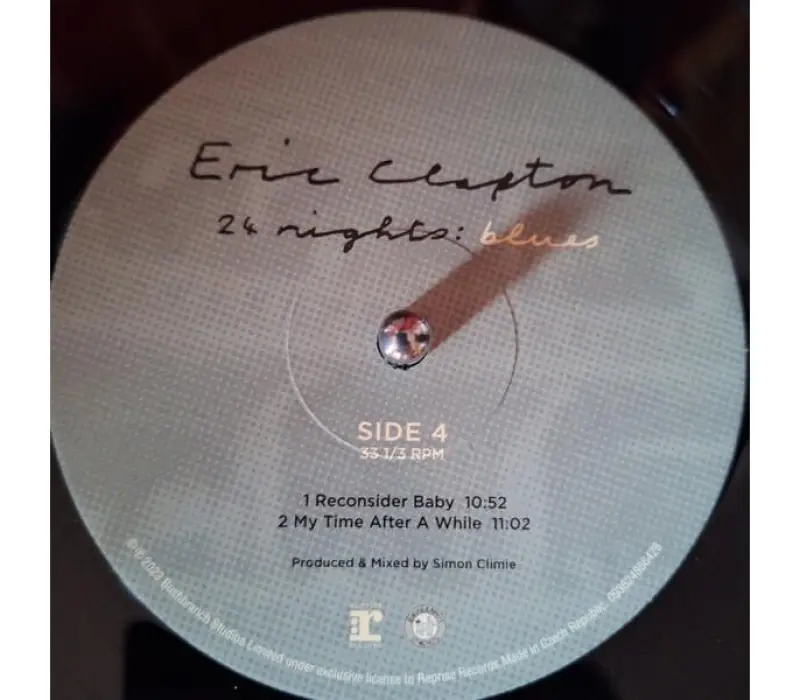 Виниловая пластинка Eric Clapton – 24 Nights: Blues, Kinodrive.kz — фото 5