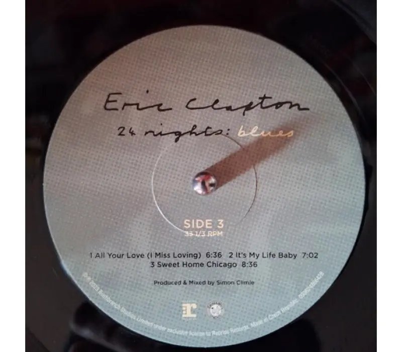 Виниловая пластинка Eric Clapton – 24 Nights: Blues, Kinodrive.kz — фото 6