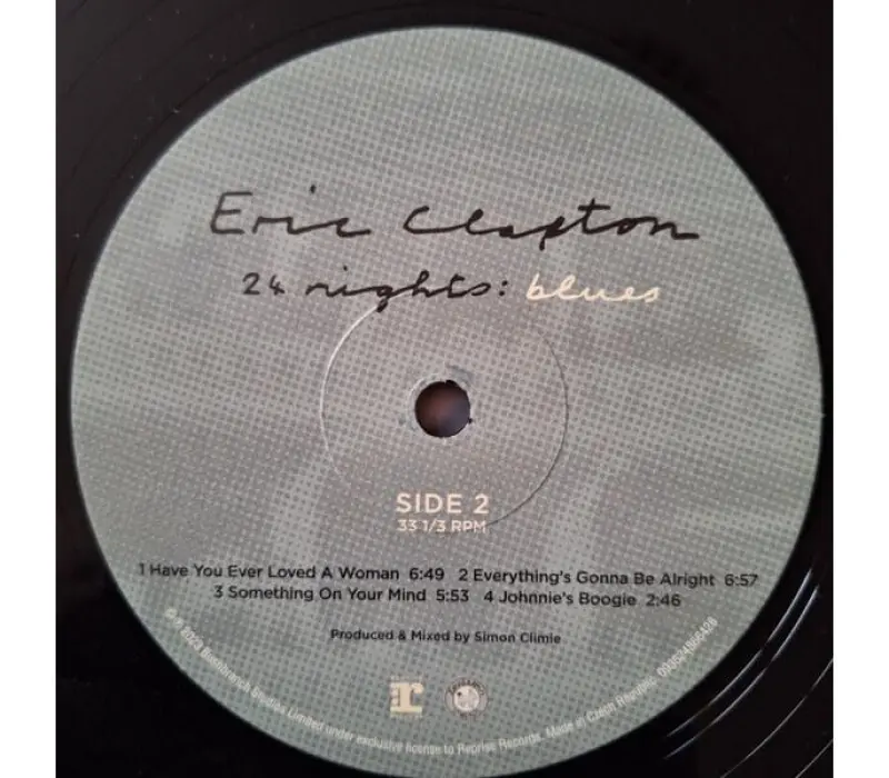 Виниловая пластинка Eric Clapton – 24 Nights: Blues, Kinodrive.kz — фото 7