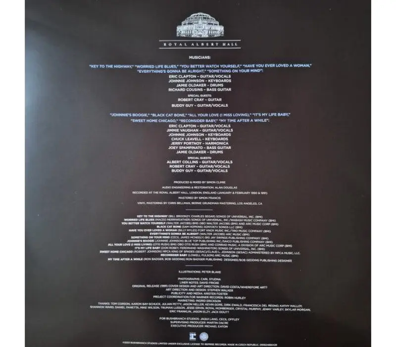 Виниловая пластинка Eric Clapton – 24 Nights: Blues, Kinodrive.kz — фото 8