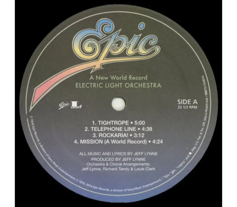 Виниловая пластинка Electric Light Orchestra – A New World Record, Kinodrive.kz — фото 3