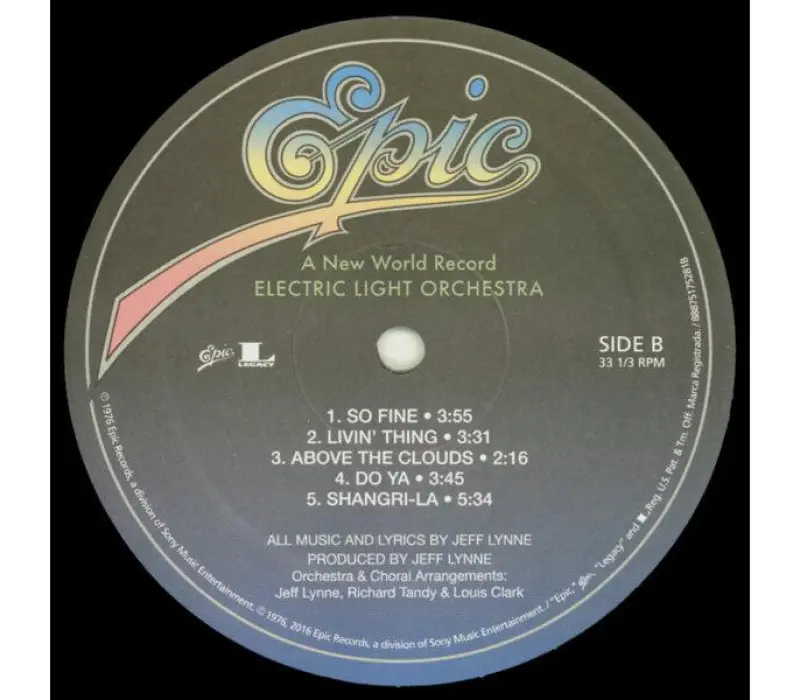 Виниловая пластинка Electric Light Orchestra – A New World Record, Kinodrive.kz — фото 4
