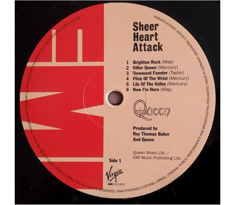 Виниловая пластинка Queen – Sheer Heart Attack, Kinodrive.kz — фото 3