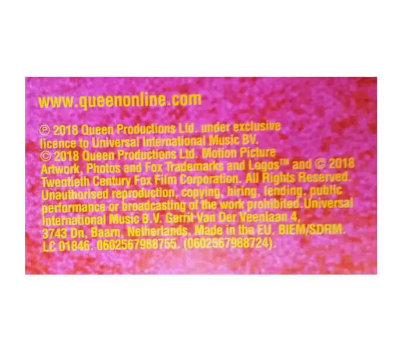 Виниловая пластинка Queen – Bohemian Rhapsody (The Original Soundtrack), Kinodrive.kz — фото 2