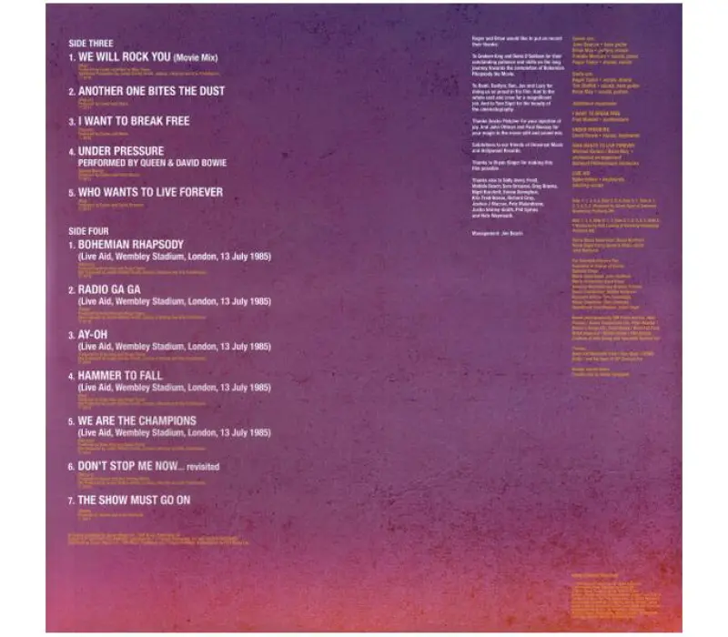 Виниловая пластинка Queen – Bohemian Rhapsody (The Original Soundtrack), Kinodrive.kz — фото 4