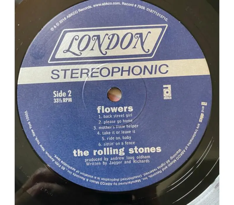 Виниловая пластинка The Rolling Stones – Flowers, Kinodrive.kz — фото 3