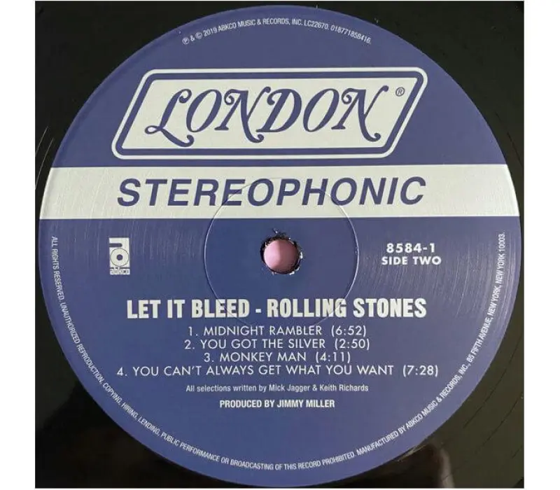 Виниловая пластинка The Rolling Stones – Let It Bleed, Kinodrive.kz — фото 4