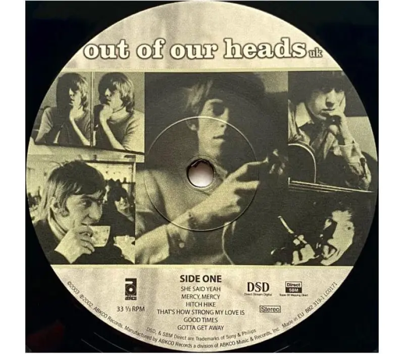 Виниловая пластинка The Rolling Stones – Out Of Our Heads UK, Kinodrive.kz — фото 6