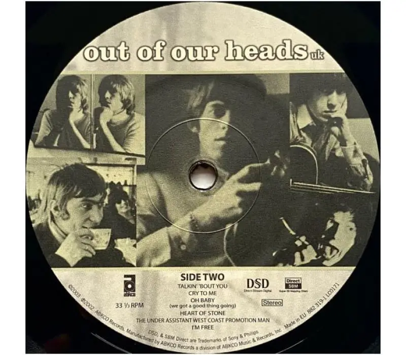 Виниловая пластинка The Rolling Stones – Out Of Our Heads UK, Kinodrive.kz — фото 7