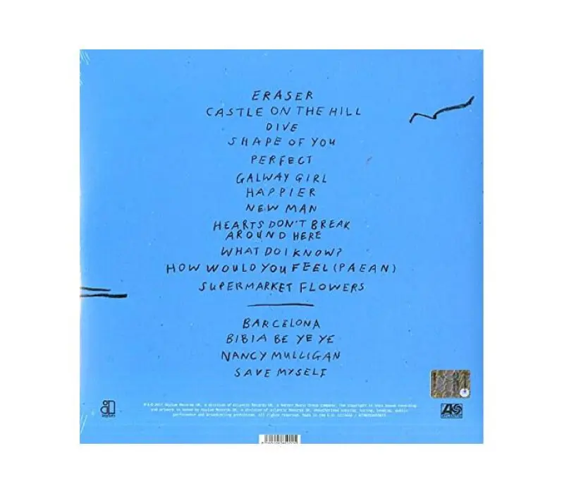 Виниловая пластинка Ed Sheeran – Divide, Kinodrive.kz — фото 7