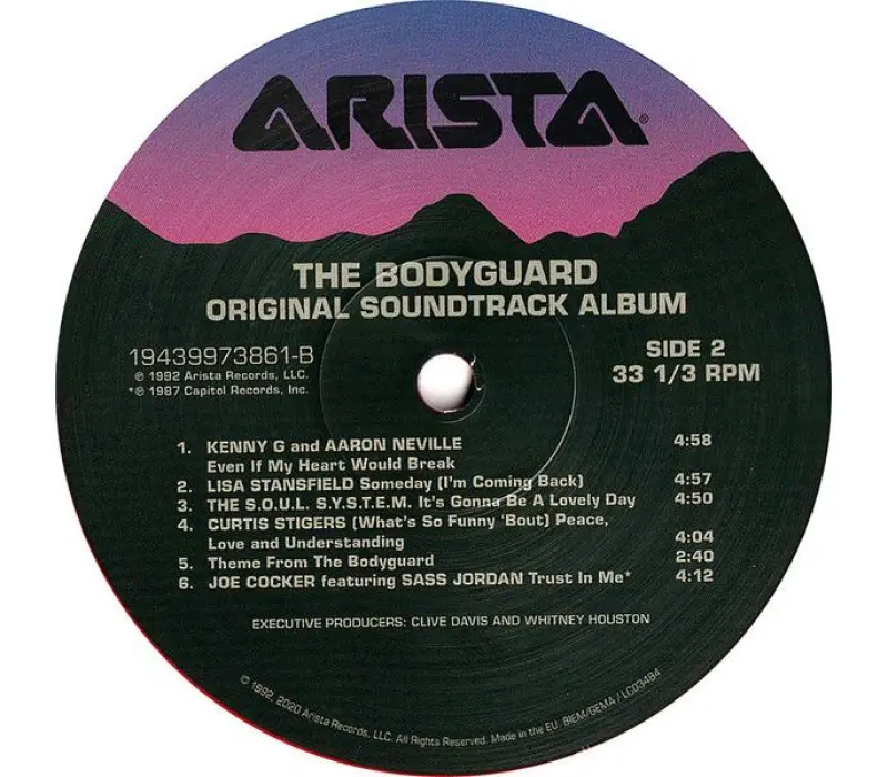 Виниловая пластинка Various Artists– The Bodyguard, Kinodrive.kz — фото 4
